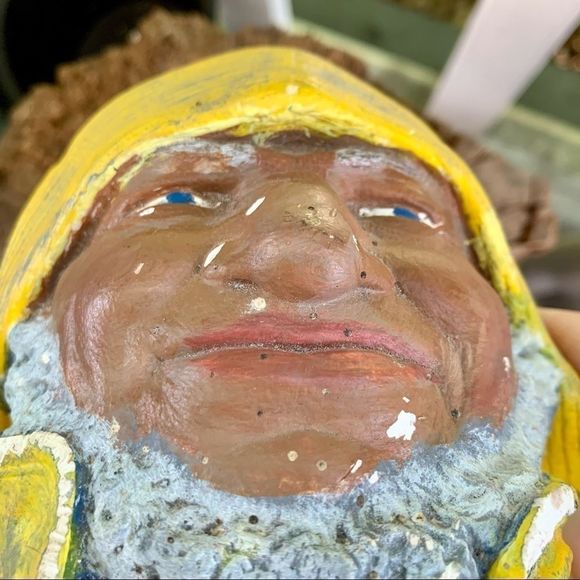 Vintage Seaman Concrete/Chalk? Head - Picture 12 of 13